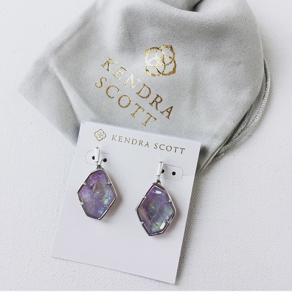 New Kendra Scott Dunn Large Drop Earrings - Picture 2 of 8